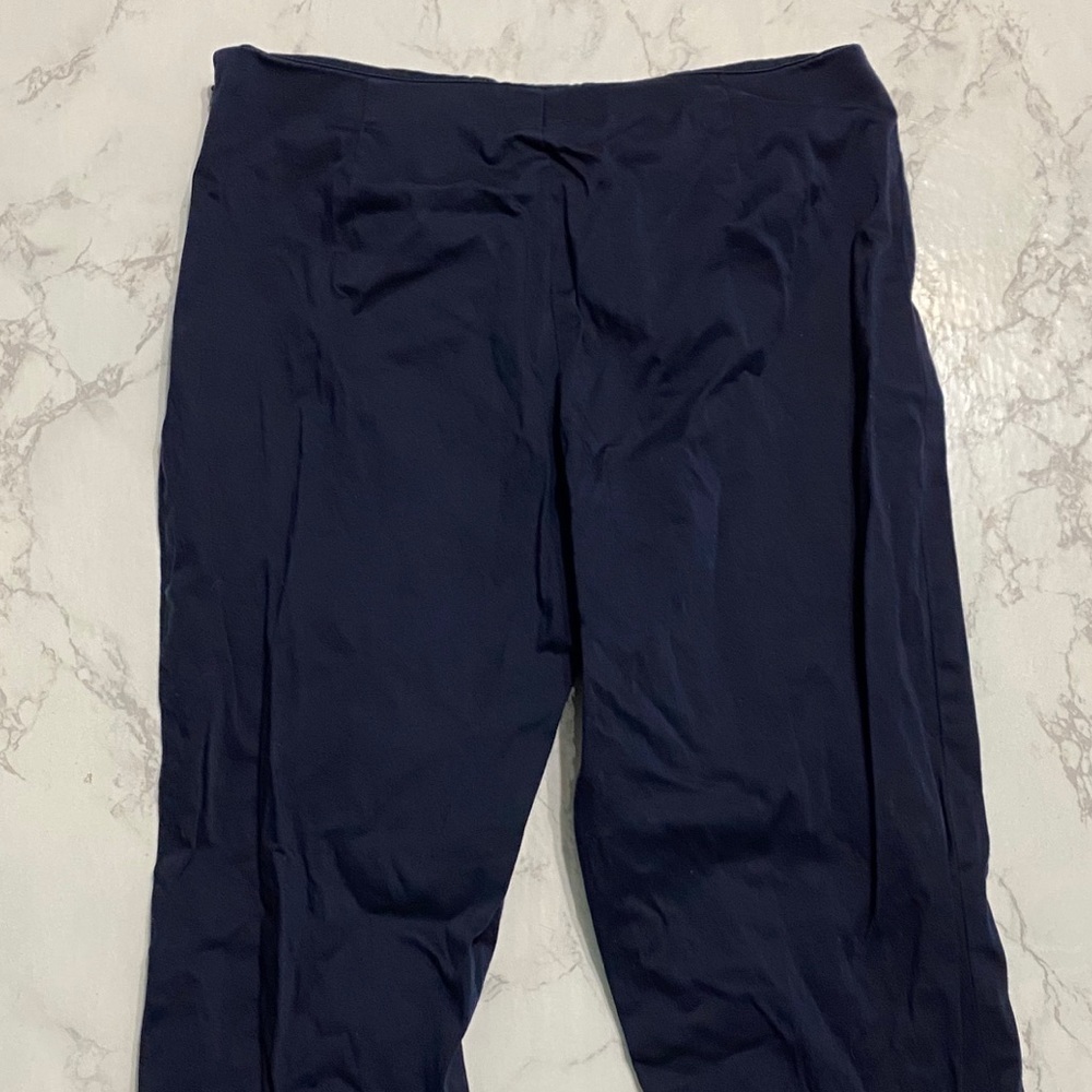 LRL Ralph Lauren navy blue pull on pants 10p - Picture 5 of 7